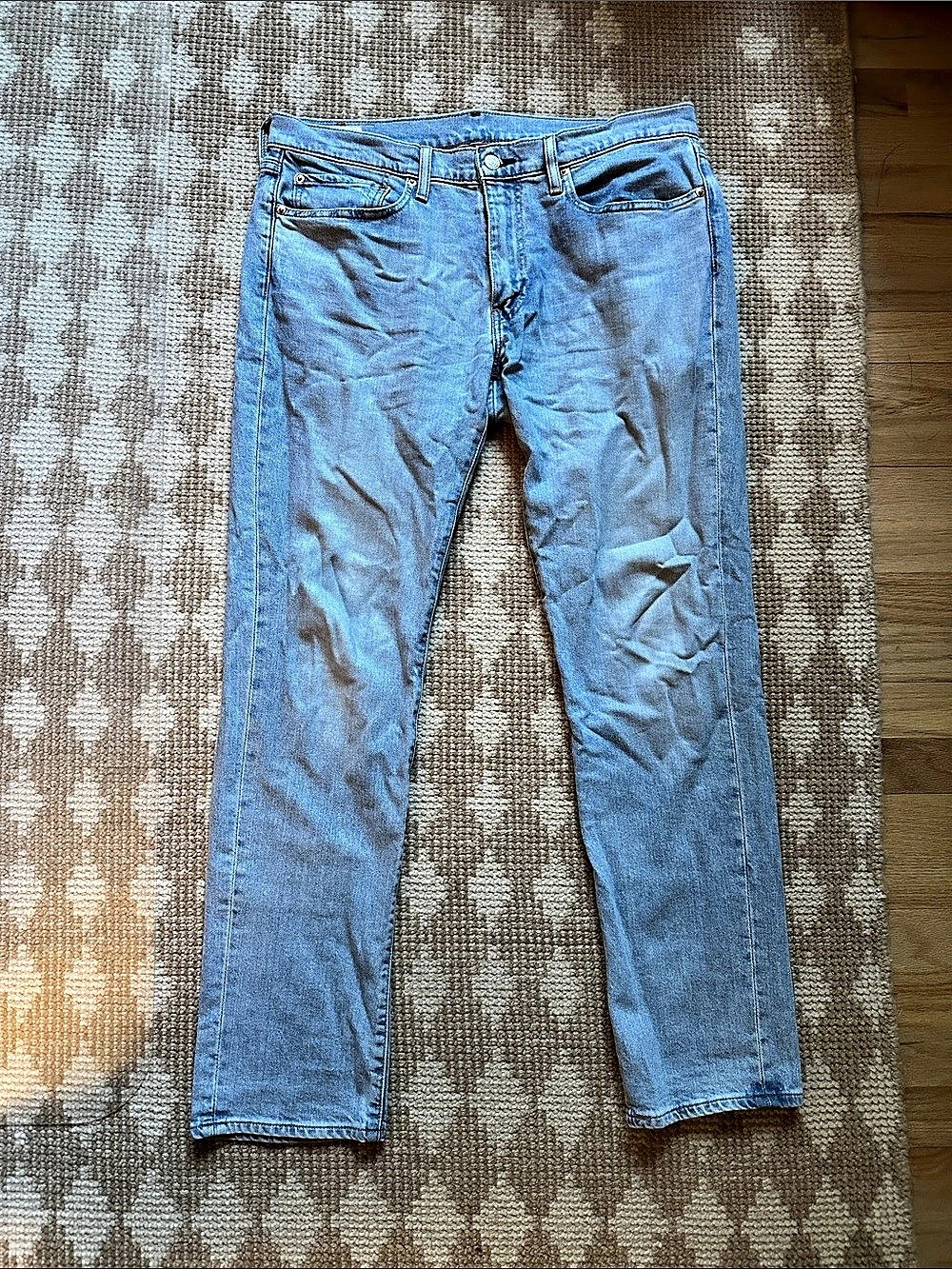 Levi's 511 Men's Straight Jeans Waist 34x32 in Blue